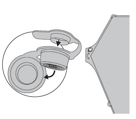 Close air valve cap