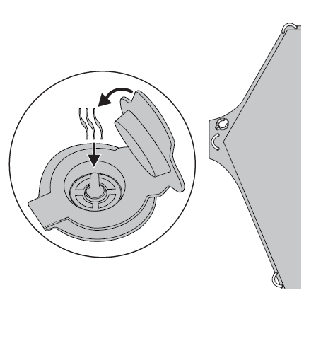 Open air valve to self-inflate