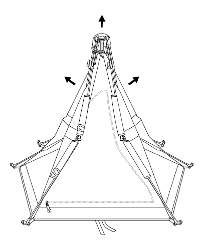 Lift top to allow sides to take shape