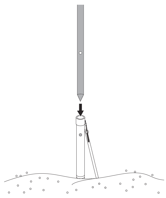 Attach lower tube