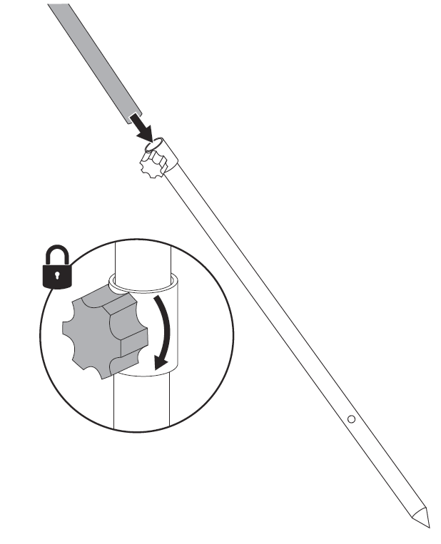 Connect upper frame and lower tube