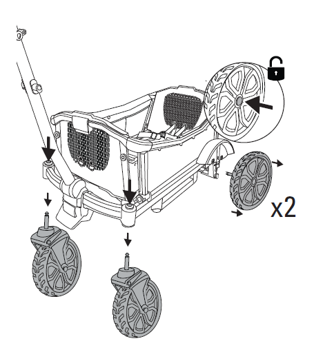 Remove Cruiser wheels