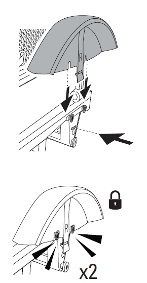 Install Beach XL fenders