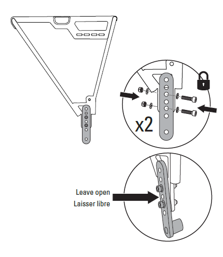 Assemble bike rack