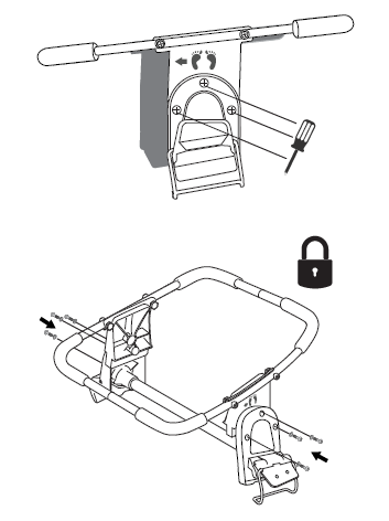Reattach screws