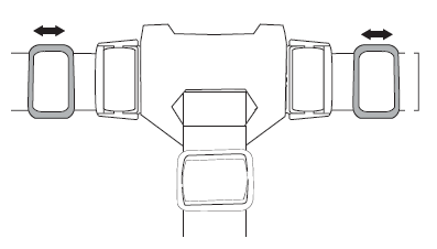 Buckle 3-point harness