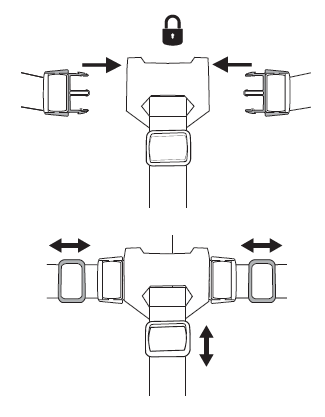 Adjust 3-point harness