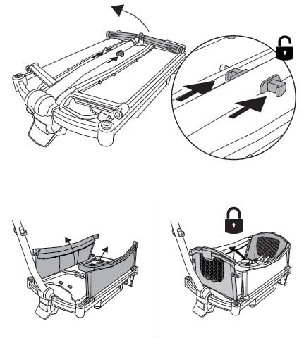 Opening the Cruiser frame