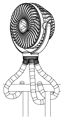 Wrapping legs around an object