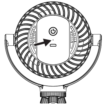 LED charging indicator