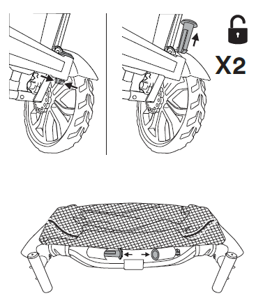 Aligning the basket with the frame ports
