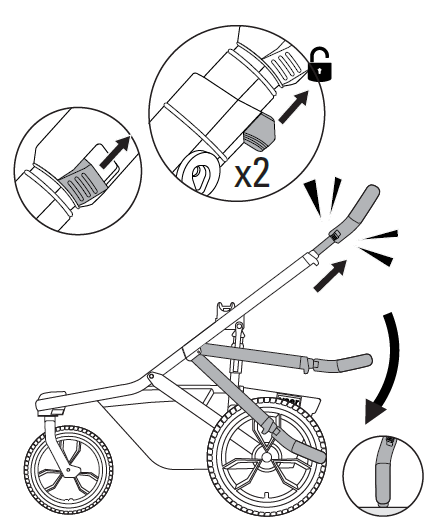Fold for Storage (Without Seat)