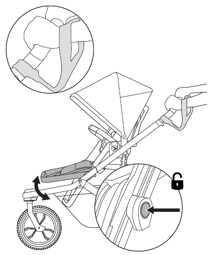 Safety Strap and Adjust Calf Support
