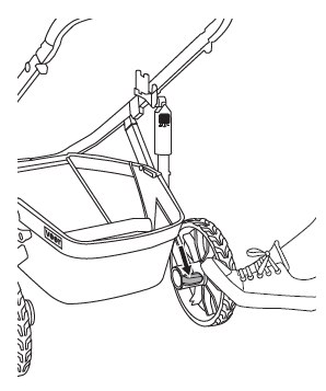 Secure the &Roll stroller frame