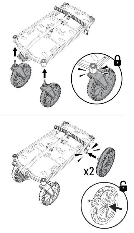 Install wheels