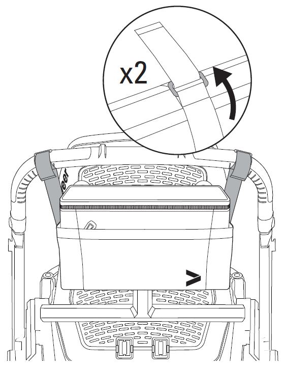 Adjust strap height on Switchback