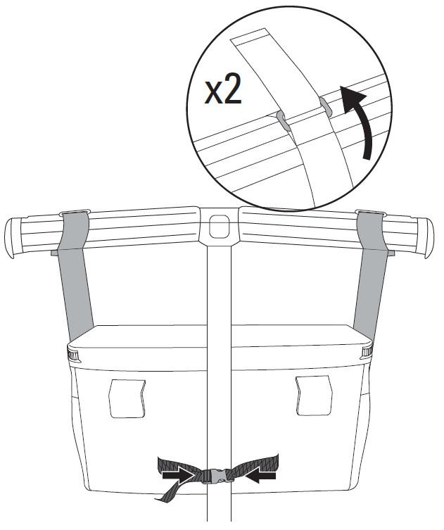 Adjust strap height on Cruiser