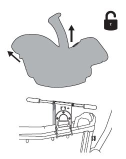 Remove infant car seat
