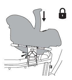 Attach infant car seat