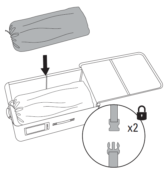 Pack and store