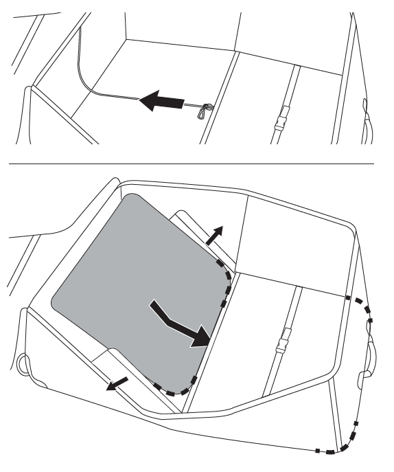 Add upper back panel