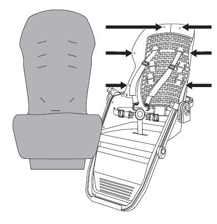 Place Wintermuff on bare seat